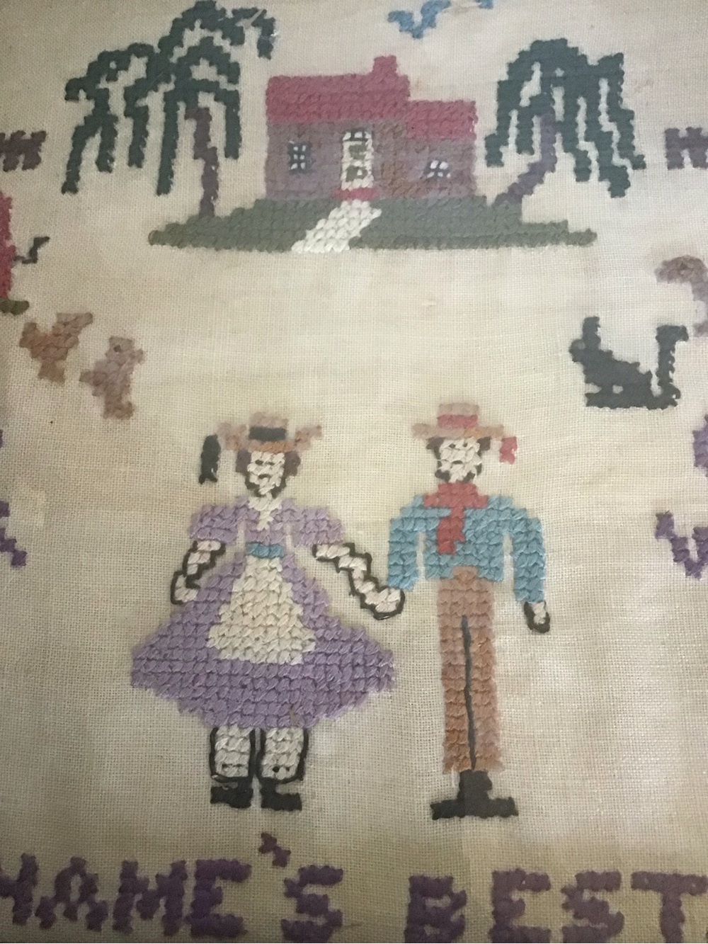 Vintage Scottish Sampler - Picture 2 of 5